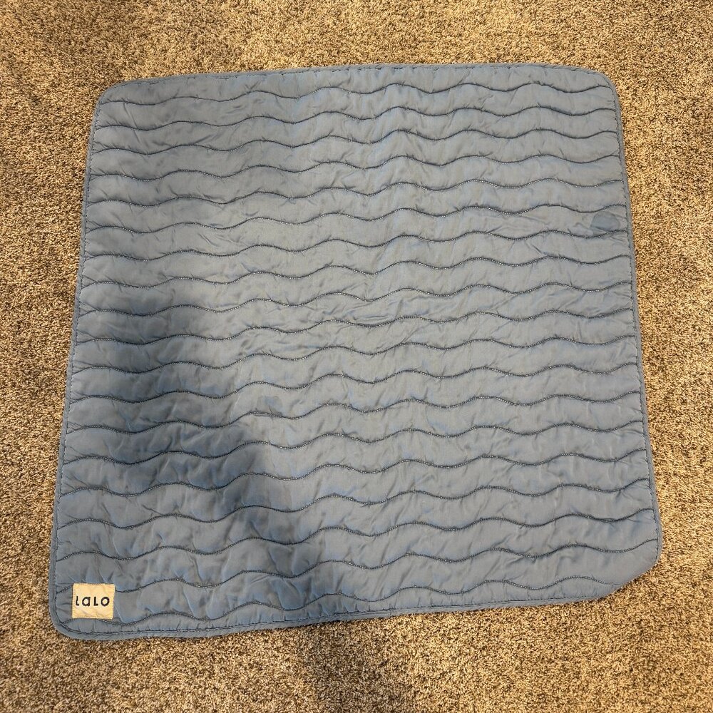 LALO Quilted Play Mat | Blueberry